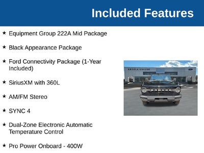 2026 Ford Bronco Big Bend