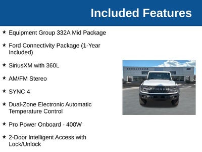 2026 Ford Bronco Badlands
