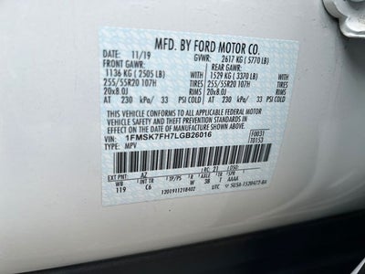 2020 Ford Explorer Limited