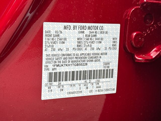 2026 Ford Explorer ST-Line
