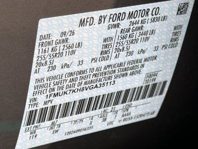 2027 Ford Explorer ST-Line