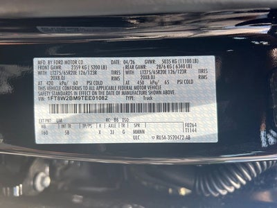 2026 Ford F-250SD Lariat