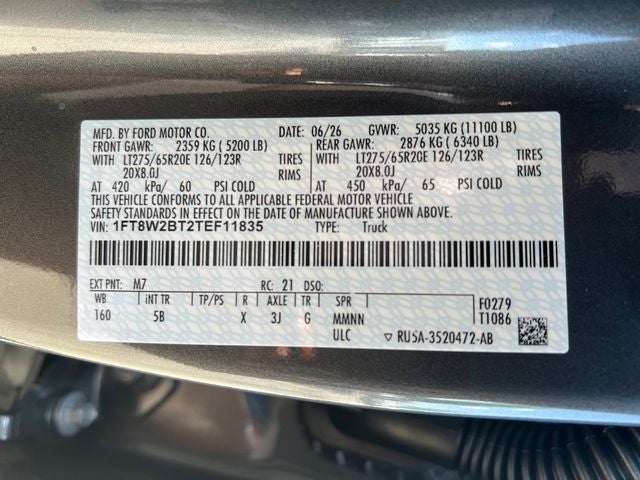 2026 Ford F-250SD Lariat