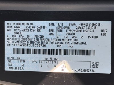 2020 Ford F-250SD Lariat