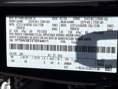 2026 Ford F-350SD Lariat