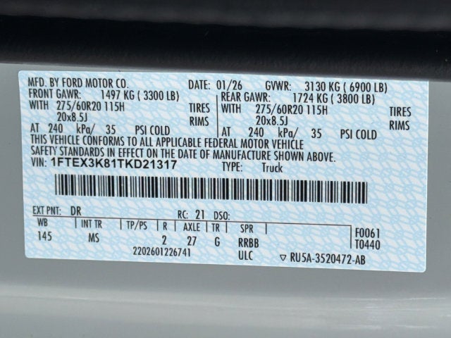 2026 Ford F-150 XLT
