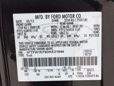 2013 Ford F-150 XLT