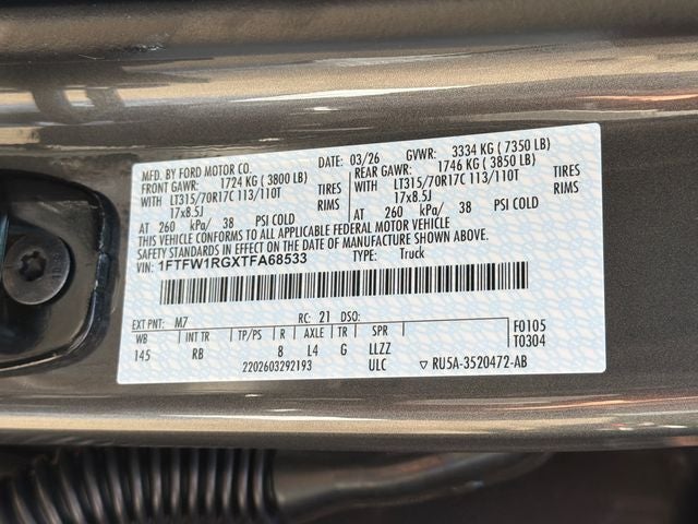 2026 Ford F-150 Raptor