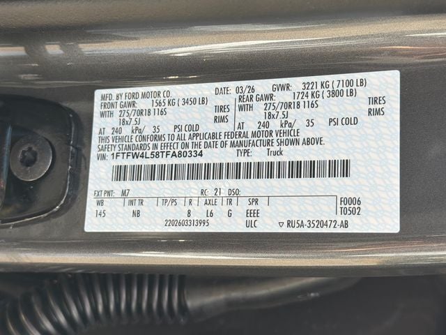 2026 Ford F-150 Tremor