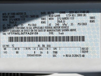 2026 Ford F-150 Lariat