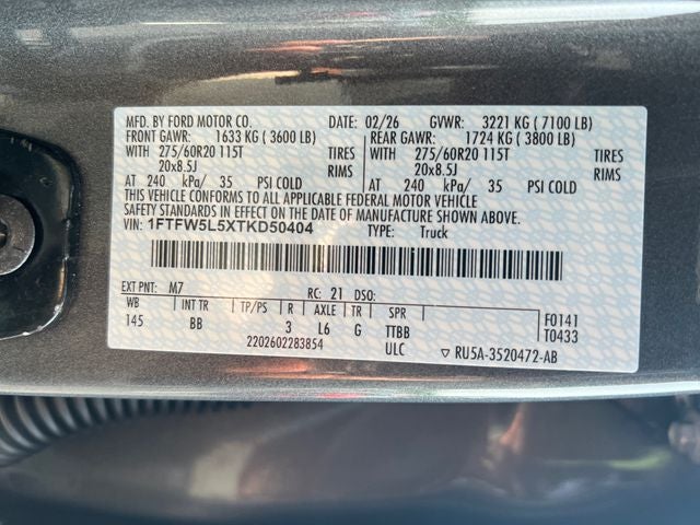 2026 Ford F-150 Lariat