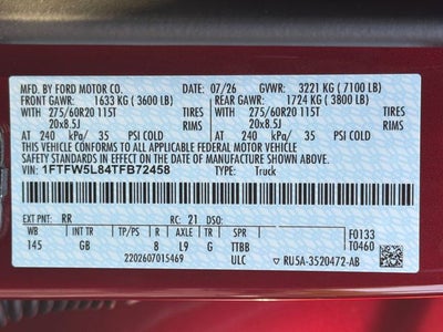 2026 Ford F-150 Lariat