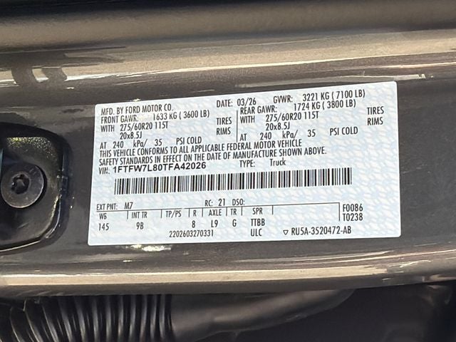 2026 Ford F-150 Platinum