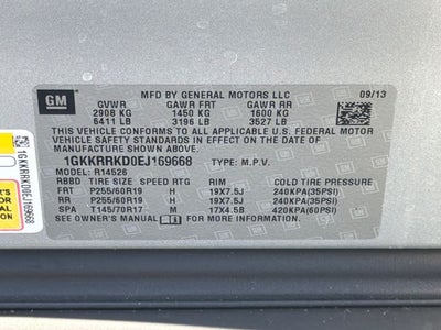 2014 GMC Acadia SLT-1
