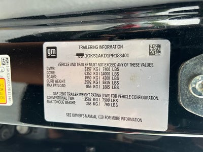2023 GMC Yukon SLE