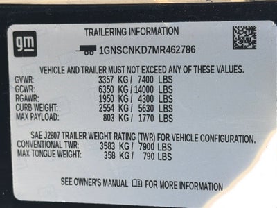 2021 Chevrolet Tahoe LT