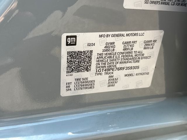 2024 GMC Sierra 2500HD AT4