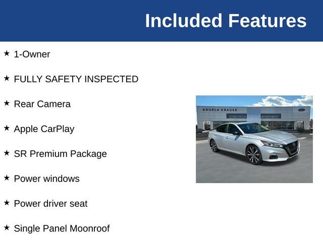 2021 Nissan Altima 2.5 SR