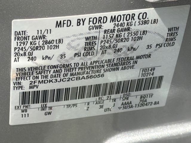 2012 Ford Edge SEL