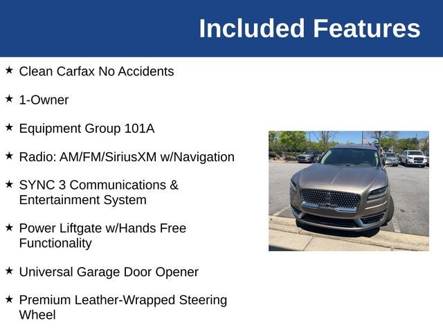 2020 Lincoln Nautilus Standard