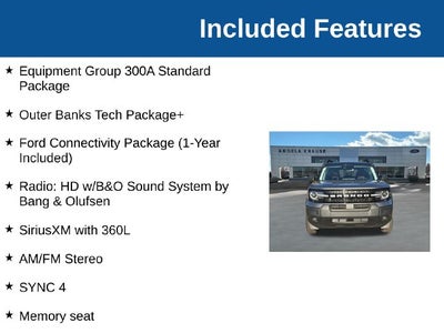 2026 Ford Bronco Sport Outer Banks