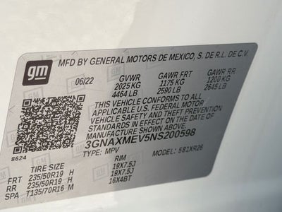 2022 Chevrolet Equinox RS