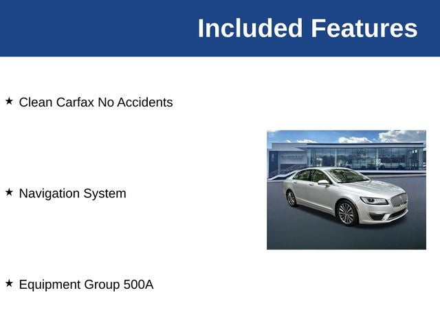 2019 Lincoln MKZ Hybrid Reserve