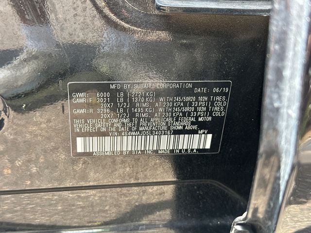 2020 Subaru Ascent Limited