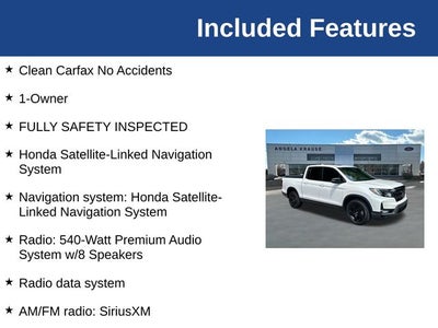 2025 Honda Ridgeline Black Edition