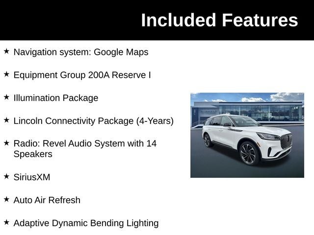 2026 Lincoln Aviator Reserve Premium