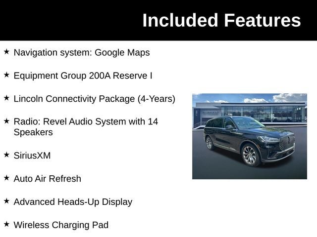 2026 Lincoln Aviator Reserve