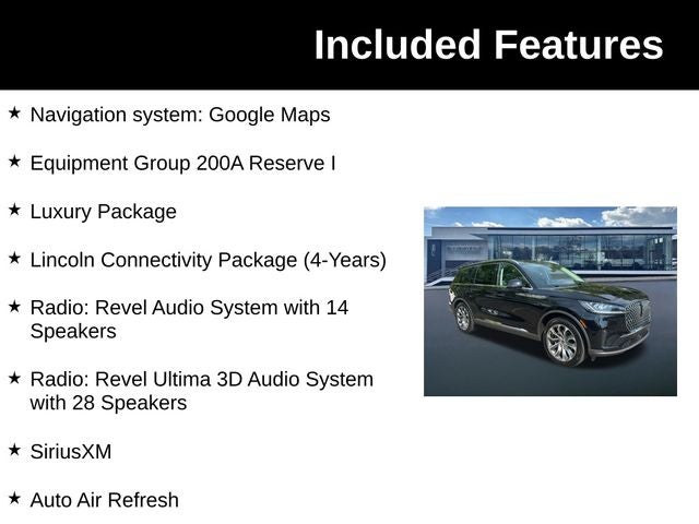 2026 Lincoln Aviator Reserve
