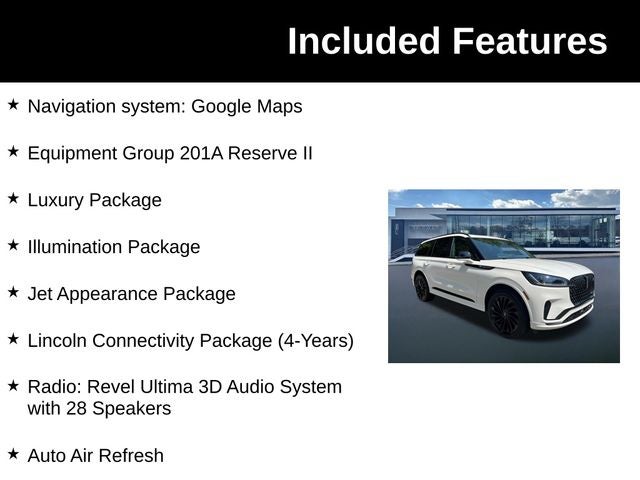 2026 Lincoln Aviator Reserve Premium