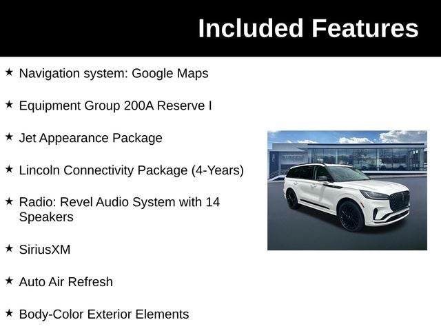 2026 Lincoln Aviator Reserve