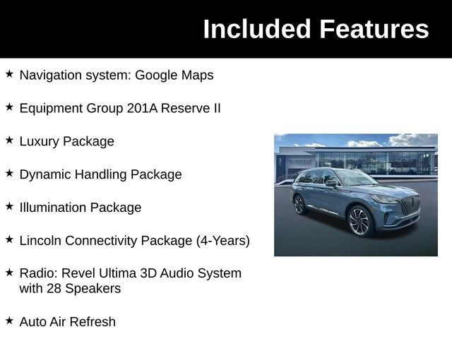 2026 Lincoln Aviator Reserve