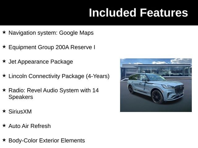 2026 Lincoln Aviator Reserve