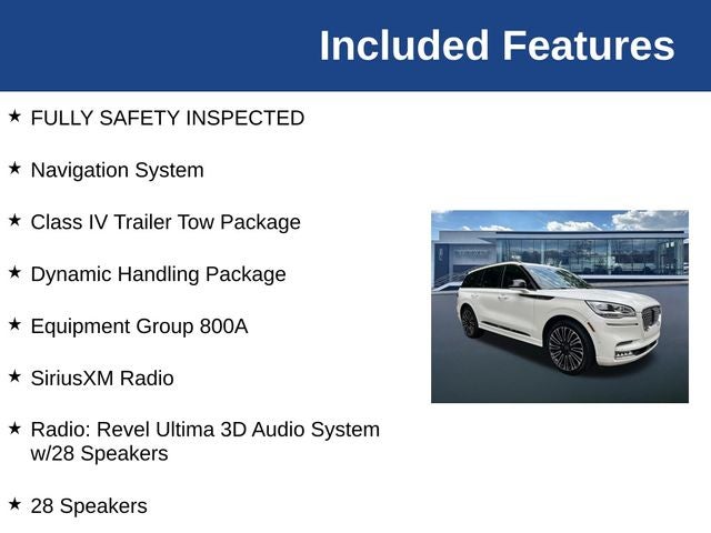 2023 Lincoln Aviator Black Label Premium