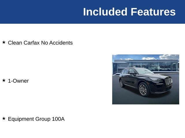 2022 Lincoln Corsair Standard