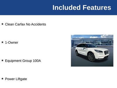 2022 Lincoln Corsair Standard