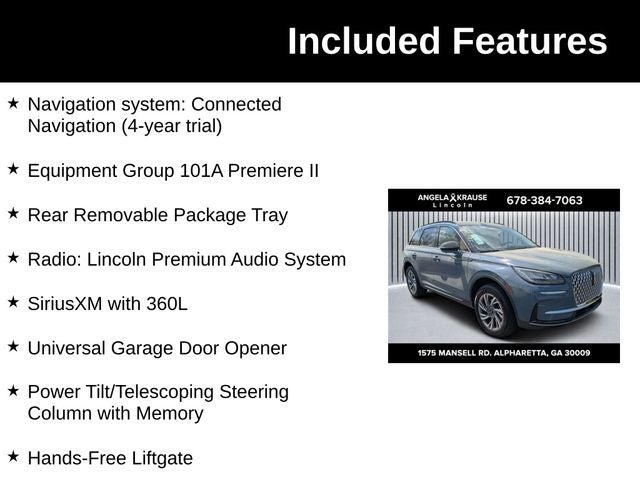 2026 Lincoln Corsair Premiere