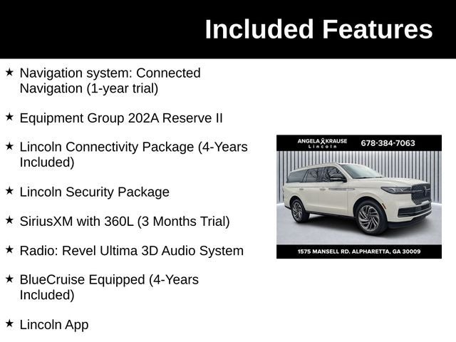 2026 Lincoln Navigator Reserve