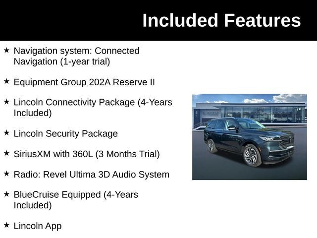 2026 Lincoln Navigator Reserve
