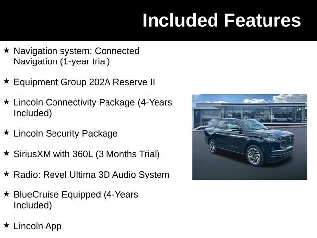 2026 Lincoln Navigator Reserve