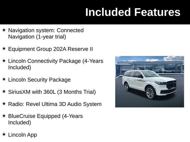 2026 Lincoln Navigator Reserve