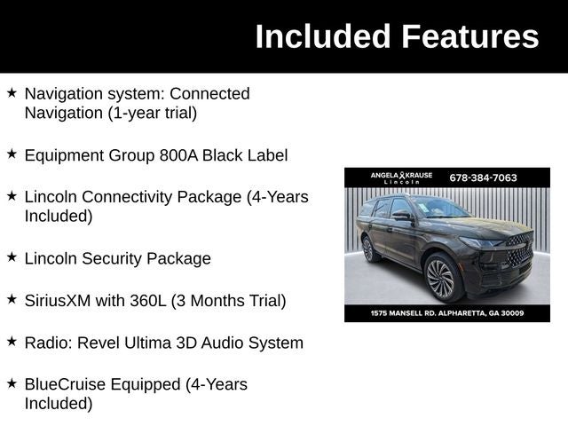 2026 Lincoln Navigator Black Label