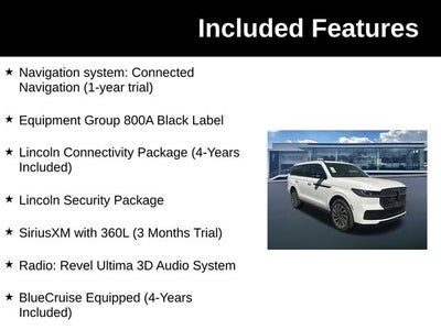 2026 Lincoln Navigator Black Label