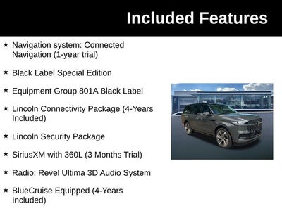 2026 Lincoln Navigator Black Label