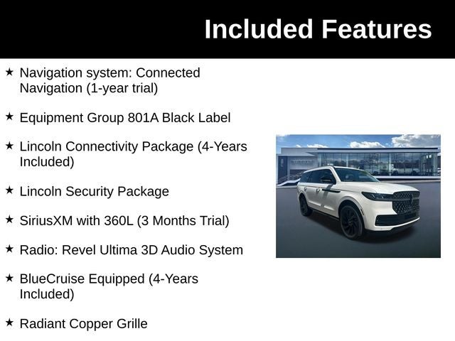 2026 Lincoln Navigator Black Label