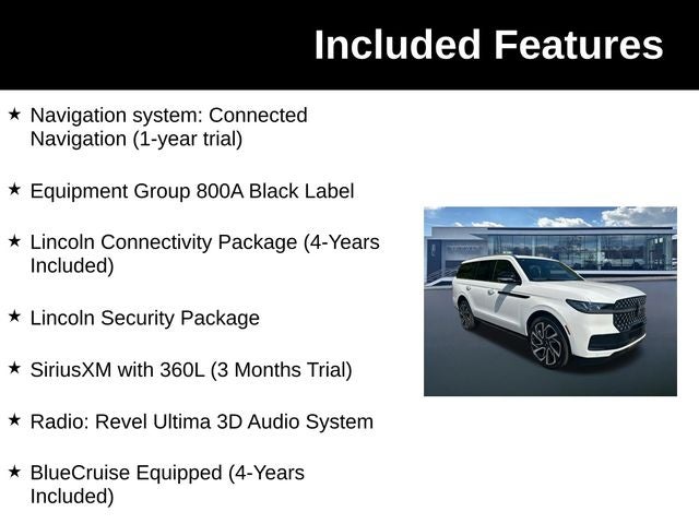 2026 Lincoln Navigator Black Label