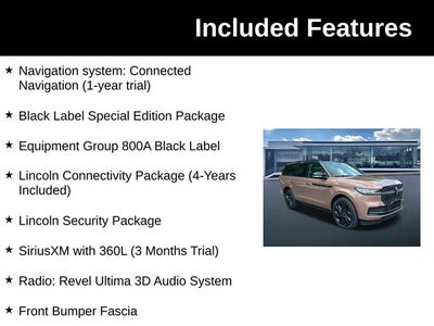 2026 Lincoln Navigator Black Label